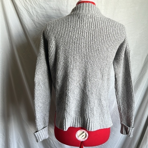 SM312 Olive + oak chunky knit sweater - Picture 3 of 6